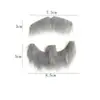 Barba Falsa Transfronteriza Halloween Autoadhesiva Bigote Realista Fiesta Cosplay Barba de Chivo Barba de Barbilla Disponible en Múltiples Colores
