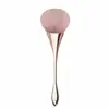 Pincel para Pó Solto, Pincel Grande e Fofo para Blush, Pincel de Maquiagem de Peça Única em Formato de Cintura Fina, Pincel para Fixação, Pincel Stippling para Mulheres