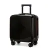 Maleta de Color Caramelo para Niños con Logo Imprimible, Maleta de Trolley Grande para Niños, Candado de Contraseña, Maleta de Cabina para Ocio