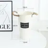 Estilo Escandinavo Cubo de Flores para Despertar en Casa Floristería Flor Florero de Hierro Decorativo Florero de Hierro para Flores de Agua Profunda Jarrón Grande