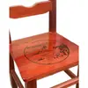 Taburete pequeño de madera maciza silla con respaldo niño casa silla para cambiarse los zapatos taburete asiento madera maciza silla de madera sillón reclinable