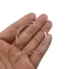 Fabricante de Argolas Plásticas Transparentes Redondas para Roupas, Sapatos, Bolsas, Acessórios, Chapéus, Reguladores de Alça, Argolas Fechadas para DIY
