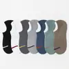 Calcetines para Hombre Calcetines Cortos Deportivos Color Sólido Antiolor Transpirables Absorbentes de Sudor Calcetines Tipo Barco Boca Baja Lado Bajo Malla Deportiva Delgados para Primavera y Verano