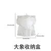 Zongbo Silicona Nuevo Producto Maceta Elefante Frasco de Almacenamiento Molde de Silicona Jarrón Elefante DIY Taza para Velas Molde de Yeso