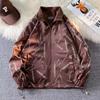 Chaqueta de trabajo informal de estilo americano para hombre, abrigo de doble cara, marca de moda de primavera y otoño, ropa deportiva para niños Ruoshuai