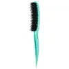 Pente de cerdas de porco de quatro fileiras AliExpress para styling volumoso, styling de dança latina, styling de coque, pente de cauda pontuda, pente alisador de cabelo