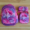 Venta al por mayor de fabricante juego de tres piezas de mochila escolar para estudiantes de primaria mochila de gran capacidad de 16 pulgadas, envío directo de una pieza mochila escolar de caparazón duro 3D