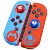 Adecuado para Nintendo Switch Funda de Silicona, Switch Oled con Mango Estampado Cubierta Protectora y Teclas