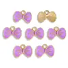 Colgante Pequeño de Esmalte de Colorido Lazo Estilo Coreano Estilo Ins Joyería Collar Pulsera Pendientes Materiales para Manualidades Multicolor U104