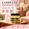 Cera de Abejas Pura EELHOE Transfronteriza, un pulidor natural de cera de abejas para suelos de madera, utilizado para encerar y mantener madera maciza