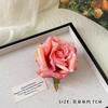 Orvalho Rosa Atmosfera Francesa Retro Simulação Flor Hairpin Fada Temperamento Nicho Design Liu Haihai Clip