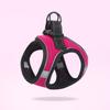 Conjunto de correa de pecho y correa para perro talla XS, adecuado para pasear, transpirable, ligero y suave de malla para pasear perros y gatos, correa de pecho trasera para perro, reflectante y ajustable, anti-escape, adecuado para perros y gatos pequeños y medianos