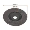 Cubierta de Malla para Amoladora Angular de Disco Abrasivo Rueda Abrasiva Rueda de Lijado Plana Papel de Lija Disco de Lijado Rueda de Pulido Rueda Abrasiva