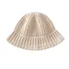 Venta al por mayor de fábrica Cachemira Transfronterizo Otoño e Invierno Nuevo Engrosado Color Sólido Tejido Cálido Protección contra el Frío Protección para los Oídos Gorro Envolvente Sombrero de Pescador