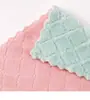 Paño Doble Cara Dos Tonos con Estampado de Aceite Antiadherente Paño Absorbente para Platos Toalla de Mano Mantelería Toalla Paño de Cocina Venta al por Mayor