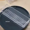 Cajas de plástico personalizadas transfronterizas, contenedores de almacenamiento esmerilados, organizadores transparentes para artículos varios, portalápices para estudiantes, organizadores de escritorio para papelería y organizadores de cajones