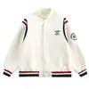 Ich Moda Americana Retro Color de Contraste Chaqueta de Béisbol Primavera 2025 Nuevos Tops Holgados Top Mujer