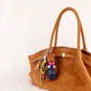 Pingente de Bolsa Porquinho de Feltro de Lã Nepalesa Chaveiro de Carro Tecido à Mão Presente para Casal Pingente de Bolsa Atacado