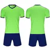 Uniformes de Fútbol de Manga Corta para Niños al por Mayor, Uniformes de Entrenamiento y Competición para Hombres y Mujeres, Uniformes de Clase para Estudiantes de Primaria y Secundaria, Uniformes de Fútbol de Secado Rápido