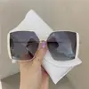 Gafas de Sol Polarizadas Estilo Coreano para Mujeres con Rostros Grandes, Estilo Nuevo, Montura Grande, Cuadradas, Modernas Gafas de Sol, para Conducir, Gafas de Sol para Fotografía Callejera