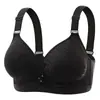 Ropa Interior Transfronteriza Nueva de Talla Grande Cómoda Ajustable Push-Up Anti-Caída Reducción de Senos Sujetador de Soporte Sin Aros Hermoso Espalda Sujetador