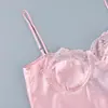 2026 Exclusivo Transfronteiriço Camisola de Seda Gelo sem Costas com Renda Roupão de Dormir Sexy Francês Pijama de Cetim Roupa de Casa Mulher