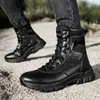 Botas Tácticas Nuevas, Botas Militares de Moda para Exteriores, Botas del Desierto de Caña Alta, Botas Militares de Combate para Entrenamiento, Botas de Senderismo Antideslizantes Resistentes al Desgaste