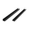 Extrusão de PVC Porta Deslizante Canaleta Superior Móveis de Madeira e Aço Acessórios para Porta de Armário de PVC Arquivo Armário Porta de Celeiro Canaleta Fabricante