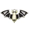 79 Pingente de Liga Gotas de Óleo Desenho Abóbora Morcego Fantasma Halloween Acessórios para Pulseira de Contas DIY