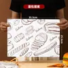 Mantel de Papel Desechable para Llevar para Platos de Comida, 600 Hojas, Tienda de Hamburguesas, Hot Pot, Comida Occidental, Papel para Bandeja de Pollo Frito a Prueba de Grasa, Personalizable