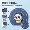 Drenaje de piso de baño Panda 2 en 1 cubierta antiolor almohadilla de silicona tapón antiolor para alcantarilla pegatina para drenaje de piso de baño