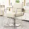 Silla de Peluquería Reclinable Exclusiva para Salones de Belleza Silla de Barbero con Respaldo Elevable Popular en Internet Asiento Práctico para Salón de Peluquería Permanente Tinte Corte