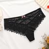 Tiro Medio Venta Caliente Lazo Correa Cruzada Ropa Interior Femenina Sexy Encaje de Gama Alta Tanga Femenina Ebay
