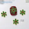 Atacado Outono e Inverno Decorações de Nail Art de Floco de Neve Liga Metálica Strass Dourado e Prata Decorações de Unha Usáveis Pequenos Ornamentos de Unha
