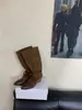 Botas Largas de Cordones Puntiagudas de Ante con Retazos Estilo Coreano para Mujer 2026 Otoño/Invierno Nuevas Llegadas Alargadoras Adelgazantes Botas de Moda Merlot
