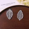Encaje de Malla Estilo Bosque Bordado a Mano Hoja DIY Parche Decorativo Hecho a Mano Suave Decoración para Ropa Accesorios para el Cabello Materiales