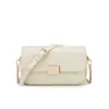 Bolso pequeño texturizado de alta calidad para mujer, nuevo bolso cruzado de moda primavera 2026, bolso cuadrado pequeño con cadena al hombro, elegante y versátil