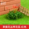Materiais para Modelo Arquitetônico de Mesa de Areia, Paisagem em Miniatura DIY Aglomerados de Flores Feitos à Mão