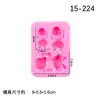 Molde de Silicona Líquida para Pastel de Fondant para Bebé de Lado, Gelatina de Chocolate, Venta al por Mayor en Stock