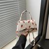 Nova Moda Feminina 2024 Bolsa Morango Portátil Bolsa Transversal Bolsa de Mão Simples Bolsa de Ombro Casual Menina Bolsa Pequena