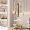 Perchero de pie para ropa y bolsos, perchero móvil para abrigos de dormitorio, perchero de pie de lujo para el hogar en la sala de estar para secar y almacenar ropa