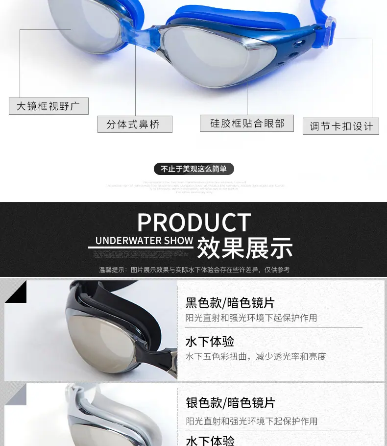 近视泳镜