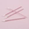 Pincel labial descartável portátil sombra batom brilho labial cabo oco pincel labial cabelo de nylon pincel labial pequeno ferramentas de beleza
