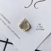 Acessórios para joias DIY atacado liga gota de óleo sol lua flor de pérola incrustada pingente material de acessórios para colar