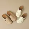 Zhr Zapatillas Retro de Suela Gruesa y Punta Cerrada para Mujer 2026 Verano Sandalias Romanas de Suela Blanda para Uso en Exteriores Zapatos Birkenstock sin Cierre