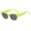 Gafas de sol de moda de marco pequeño irregulares de colores de caramelo, superventas transfronterizas, gafas de sol de estilo hip-hop peculiar y moderno para sesiones de fotos de verano