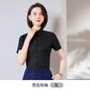 Camisa de negocios de manga corta para hombres y mujeres, de algodón, nueva camisa formal de sarga blanca, de corte entallado, para primavera y verano.