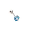 Venta al por mayor transfronteriza de motocross uña de lengua de acero inoxidable perla rosa amor uña de lengua personalidad anillo de lengua dulce punción de comercio exterior