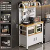 Nuevo Estante de Almacenamiento para Cocina, Tablero Perforado Multifuncional, Banco de Trabajo Montado en la Pared, Horno de Microondas, Estante para Almacenamiento de Ollas, Gabinete Lateral