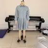 Venta Caliente Transfronteriza de Aliexpress, Nueva Ropa para Mujer Primavera 2026, Elegante y Estilizado Vestido Estilo Camisa Plisado 4786069